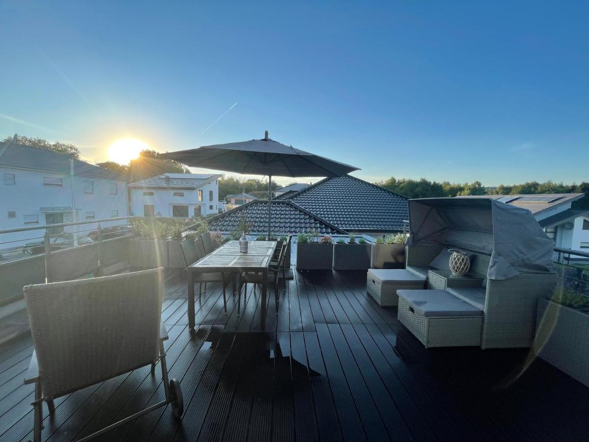 #Neu L Seeblick L Netflix L Boxspring L Nespresso L E-Tuer L Terrasse L 82M2 Ulmen Exteriér fotografie